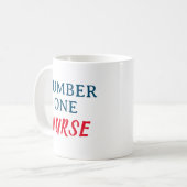 Mug Infirmière numéro un (Devant gauche)
