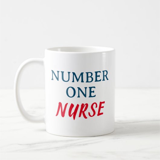 Mug Infirmière numéro un (Gauche)