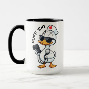 Mug Infirmière Oie Drôle Manchon Pression Artérielle