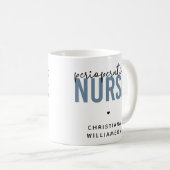 Mug Infirmière ou infirmière en service régulier sur m (Devant droit)