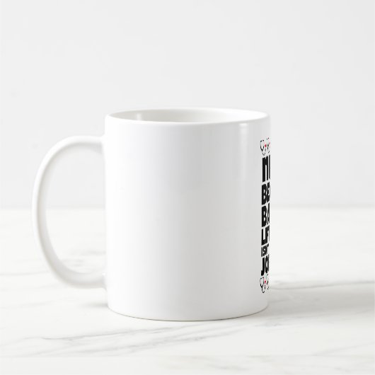 Mug  Infirmière parce que Badass Lifesaver n'est pas u (Gauche)