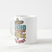 Mug Infirmière pas moyenne Nacho extra épicée drôle de (Devant gauche)