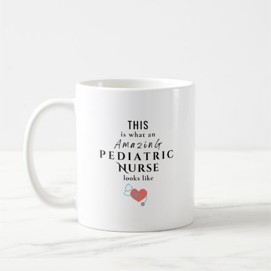 Mug Infirmière pédiatrique (Gauche)
