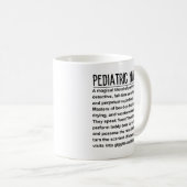 Mug infirmière pédiatrique (Devant droit)