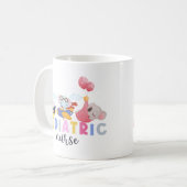 Mug Infirmière pédiatrique Animal Safari Zoo Enfants I (Devant gauche)