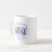 Mug Infirmière pédiatrique de Motto (Devant gauche)