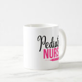 Mug Infirmière pédiatrique Funny Cadeau (Devant droit)