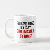 Mug Infirmière pédiatrique Grillmaster (Gauche)