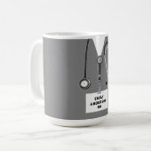 Mug Infirmière personnalisée (Devant gauche)