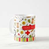 Mug Infirmière personnalisée (Devant gauche)