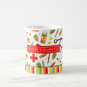 Mug Infirmière personnalisée (Centre)