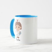 Mug Infirmière personnalisée (Devant gauche)