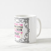 Mug INFIRMIÈRE PERSONNALISÉE - Cette Princesse Porte D (Devant droit)