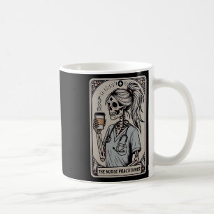 Mug Infirmière Praticien Carte Tarot Squelette Hallowe