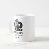 Mug Infirmière Praticien Établi Personnalisé (Devant gauche)