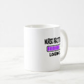 Mug Infirmière Praticien Étudiant NP École Cadeau (Devant droit)