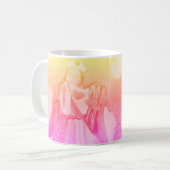 Mug Infirmière Praticien Médicale Aiguille rose (Devant gauche)