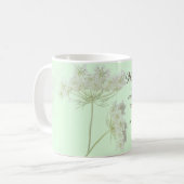 Mug Infirmière praticien Touch Vies Fleur sauvage (Devant gauche)