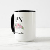 Mug Infirmière pratique autorisée par le LPN Femmes Ét (Devant gauche)