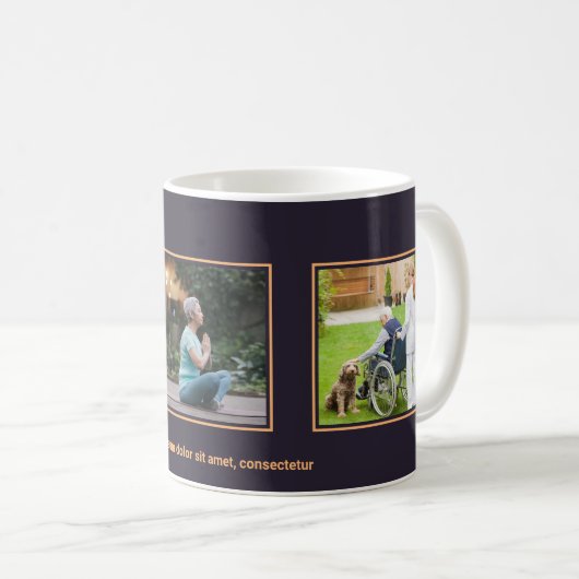 Mug Infirmière principal soins à domicile Produit prom (Devant droit)