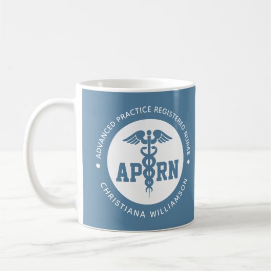 Mug Infirmière professionnelle avancée de l'APRN (Gauche)