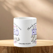 Mug Infirmière Reconnaissance Violet Typographie PERSO