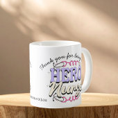 Mug Infirmière Reconnaissance Violet Typographie PERSO
