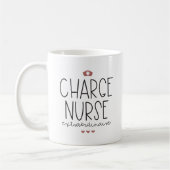 Mug Infirmière responsable Infirmière extraordinaire (Gauche)