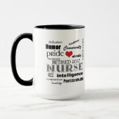 Mug Infirmière retraitée (Gauche)