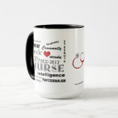 Mug Infirmière retraitée (Devant gauche)