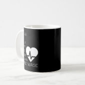Mug Infirmière retraitée drôle (Devant gauche)