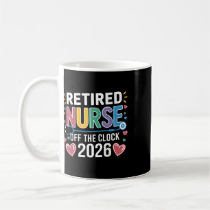 Mug Infirmière retraitée en dehors des heures 2026 Éco