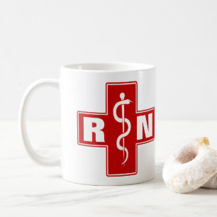 Mug Infirmière RN ou Initiales