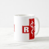 Mug Infirmière RN ou Initiales (Devant droit)