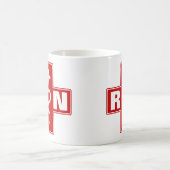 Mug Infirmière RN ou Initiales (Centre)