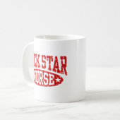 Mug Infirmière rock Star (Devant gauche)
