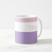 Mug Infirmière rose et violette (Devant droit)