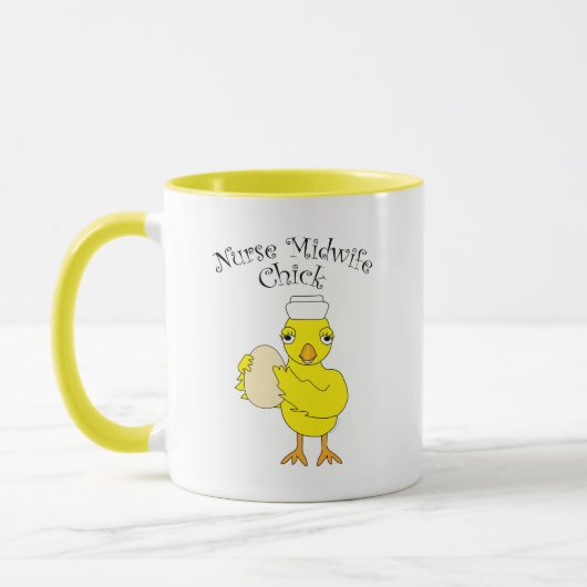 Mug Infirmière sage-femme Chick (Gauche)