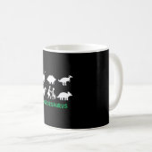 Mug Infirmière Saurus Dinosaures (Devant droit)