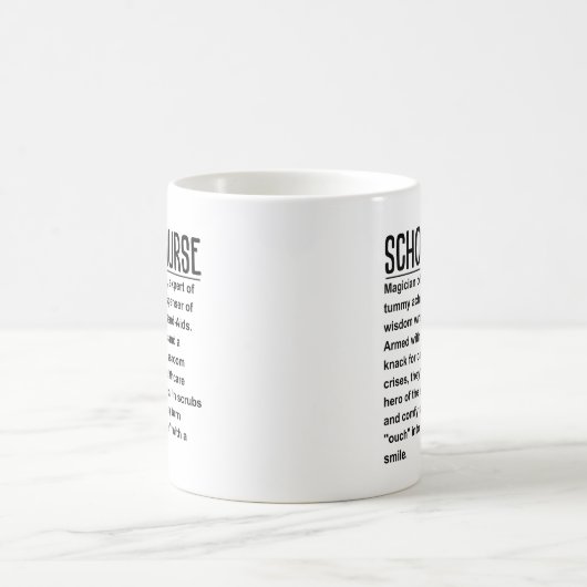 Mug infirmière scolaire (Centre)