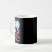 Mug Infirmière scolaire 100 jours d'amour scolaire Ste (Devant gauche)