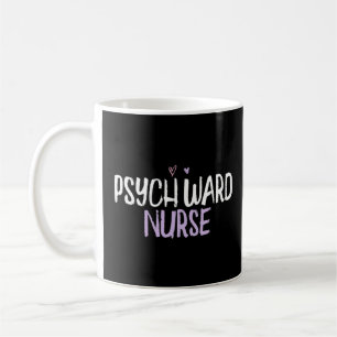 Mug Infirmière soignante de Coeur Coloré Dire plaisant