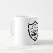 Mug Infirmière super guerrière (Devant gauche)