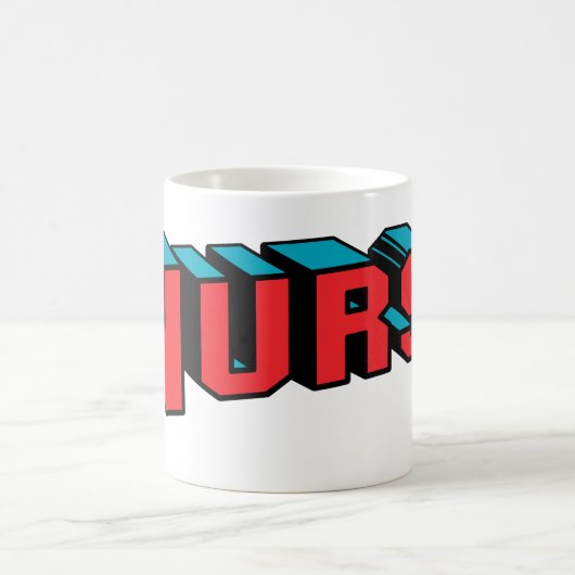 Mug Infirmière superbe (Centre)