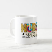 Mug Infirmière toutes les photos (Devant gauche)
