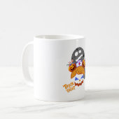 Mug Infirmière "tricher ou traiter" (Devant gauche)