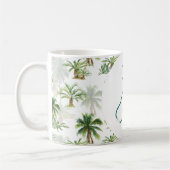 Mug Infirmière tropicale Praticien Médicale Monogramme (Gauche)