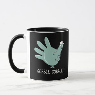 Mug Infirmière Urgences Dinde Gobble Squad Infirmière