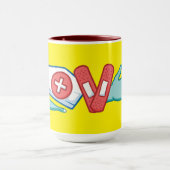 Mug Infirmière Vie Amoureuse (Centre)