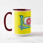 Mug Infirmière Vie Amoureuse (Gauche)